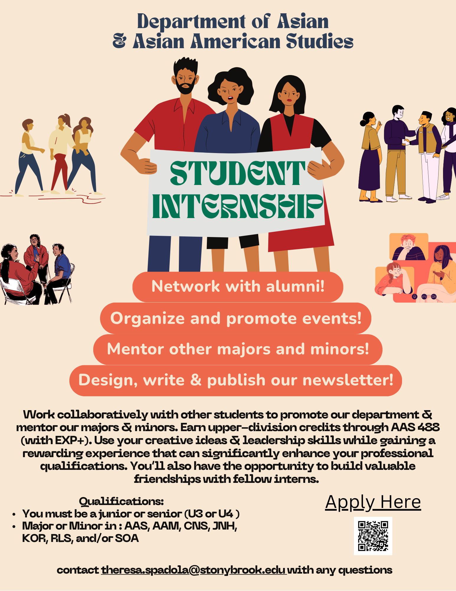 AAAS Internship Flyer Image AAAS Internship Flyer Image