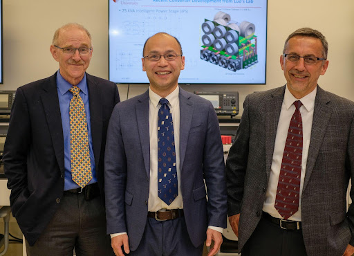 Fang Luo with Dr. Loren Skeist and Petar Djuric  in the Spellman Lab
