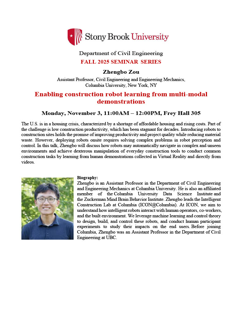 Z. Zou Abstract and Bio