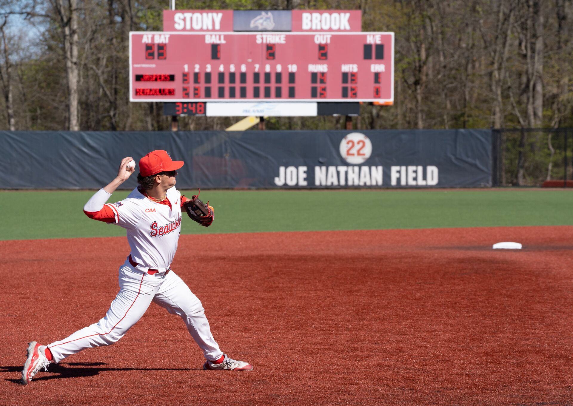 Baseball Game at Joe Nathan Field