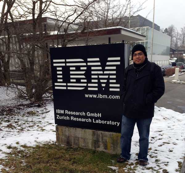 Christopher Ayala at IBM Research Zurich
