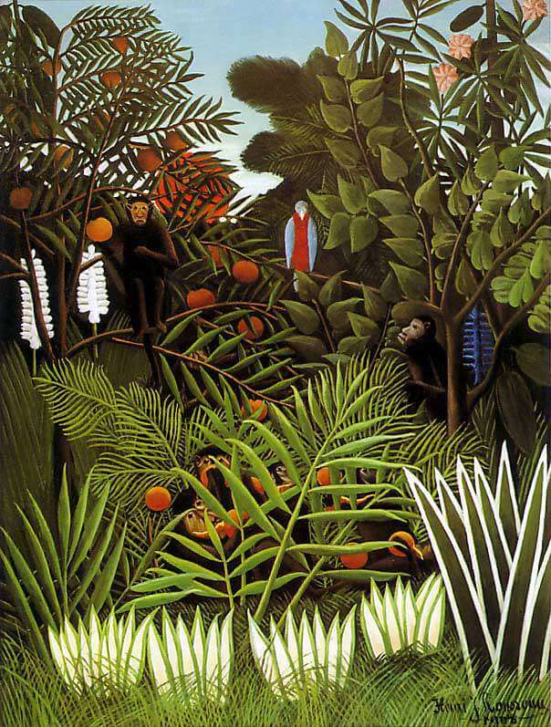 Rousseau Exotic Landscape 1908