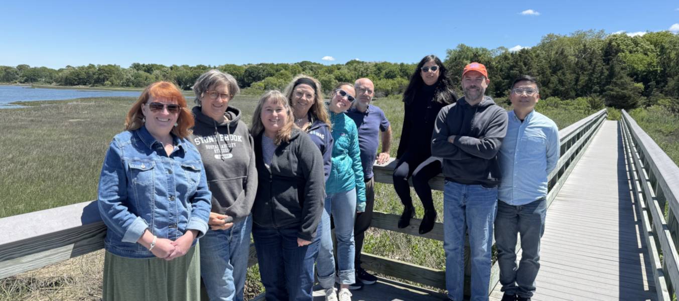 Sustainability Studies Faculty at Flax Pond